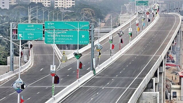 ২৫ ডিসেম্বর দুই ঘণ্টা টোলমুক্ত থাকবে এলিভেটেড এক্সপ্রেসওয়ে